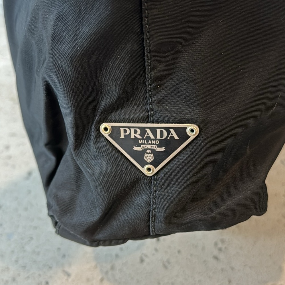 PRADA - Nylon Shoulder Bag - Picture 4 of 14